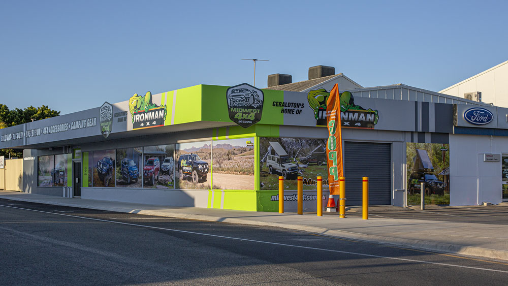 Midwest 4x4 commercial renovation full view